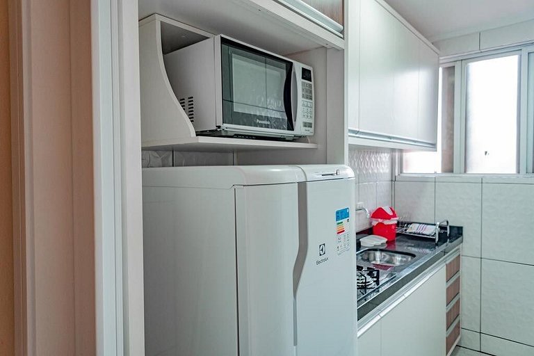 Super Central Seguro Wifi/Garagem/Cozinha/SmartTV