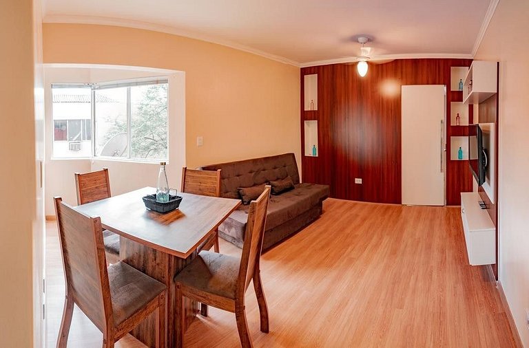 Super Central Seguro Wifi/Garagem/Cozinha/SmartTV
