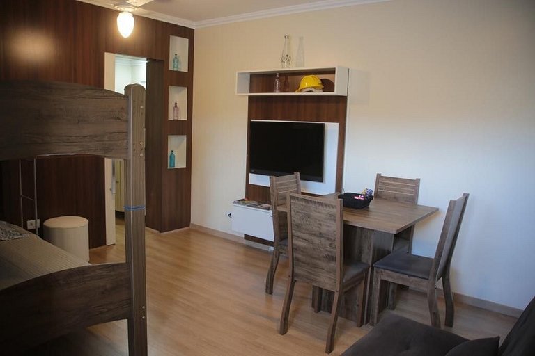 Super Central Seguro Wifi/Garagem/Cozinha/SmartTV