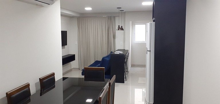 Central apartment with 2 bedrooms, garage, and washing machi