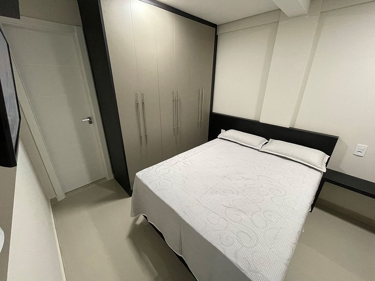 Super novo central 2 quartos wifi/garagem/elevador