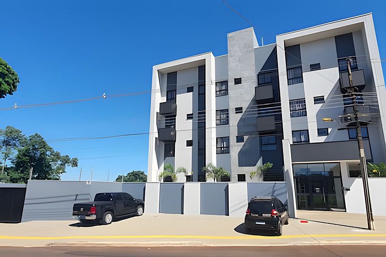 Ap novo 2 quartos/ar condicionado/elevador/piscina/garagem