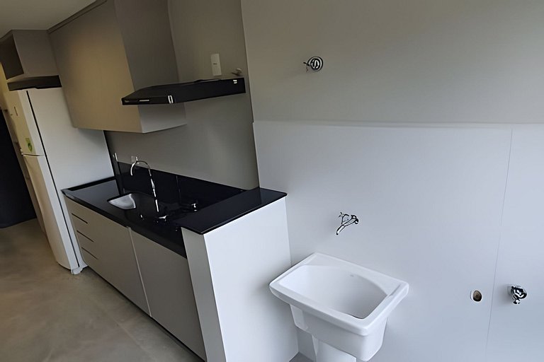 Ap novo 2 quartos/ar condicionado/elevador/piscina/garagem