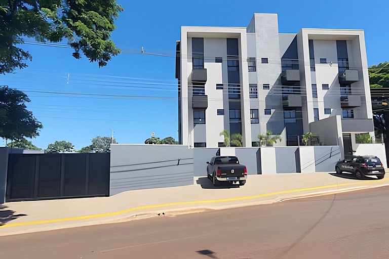 Ap novo 2 quartos/ar condicionado/elevador/piscina/garagem