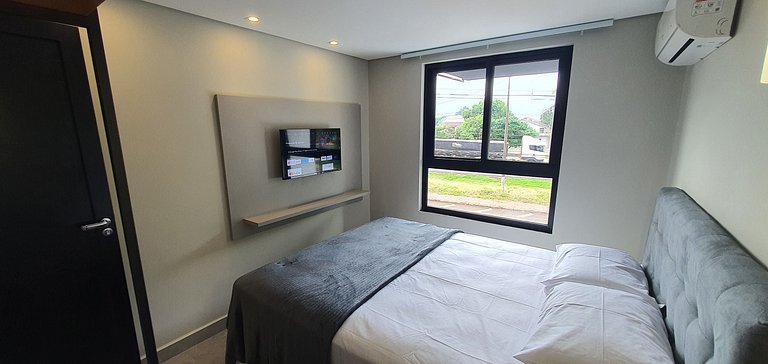 Ap 101 novo ar condicionado/garagem/piscina