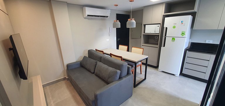 Ap 101 novo ar condicionado/garagem/piscina