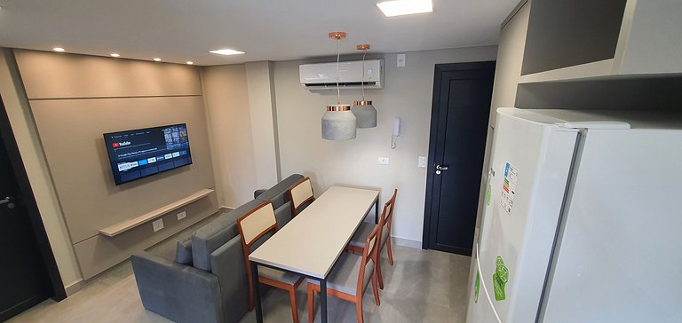 Ap 101 novo ar condicionado/garagem/piscina