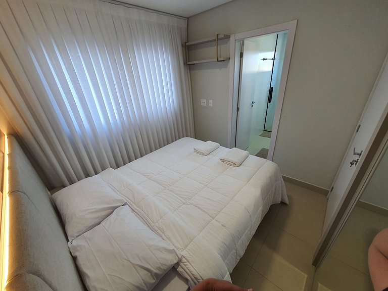 Apto novo 2 quartos 2 banheiros garagem e varanda