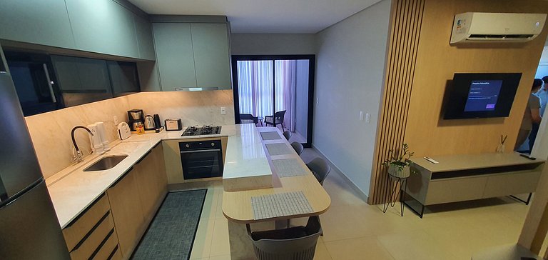 Apto novo 2 quartos 2 banheiros garagem e varanda