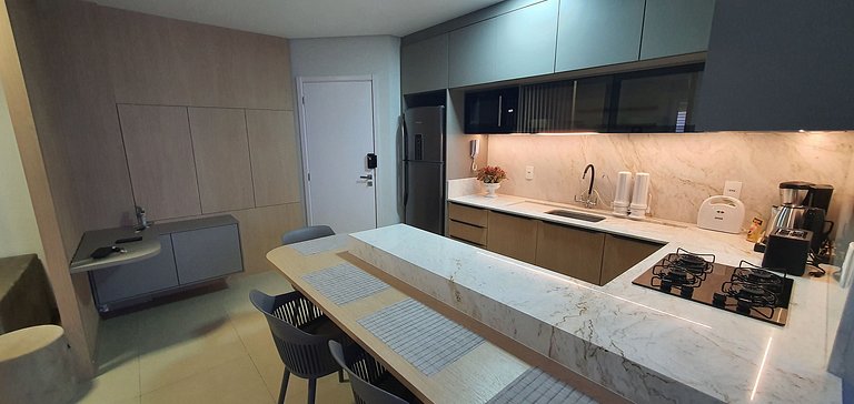 Apto novo 2 quartos 2 banheiros garagem e varanda