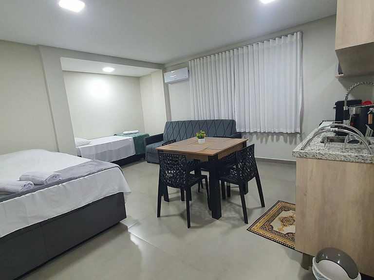 Studio novo no centro de Foz, próximo de tudo