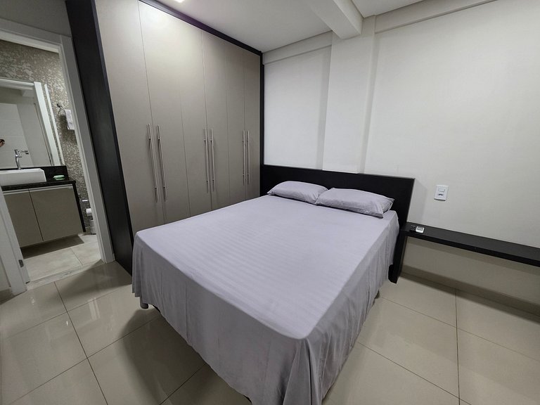 Central apartment with 2 bedrooms, garage, and washing machi