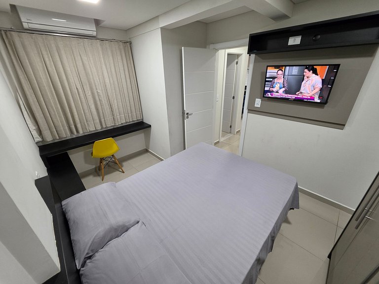 Apartamento no centro de Foz 2 quartos e garagem